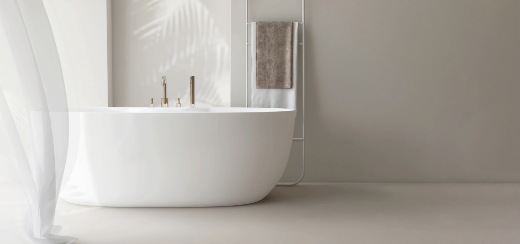 Image de salle de bain moderne pour une bannière